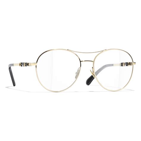 chanel 3395b|CHANEL Eyeglasses: Pilot Eyeglasses, metal — Fashion .